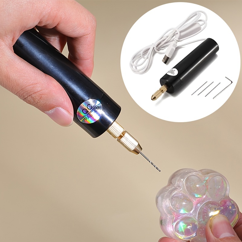 Jewelry Making Drill - Mini Wiertarka Elektryczna Zestaw USB Akumulatorowe