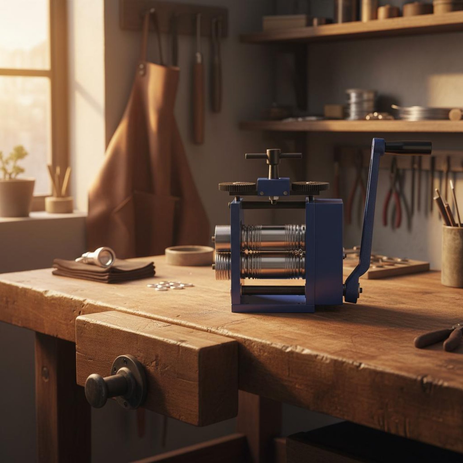 Ręczna walcarka z konstrukcją  – Jewelry Making Machines recenzja i cena