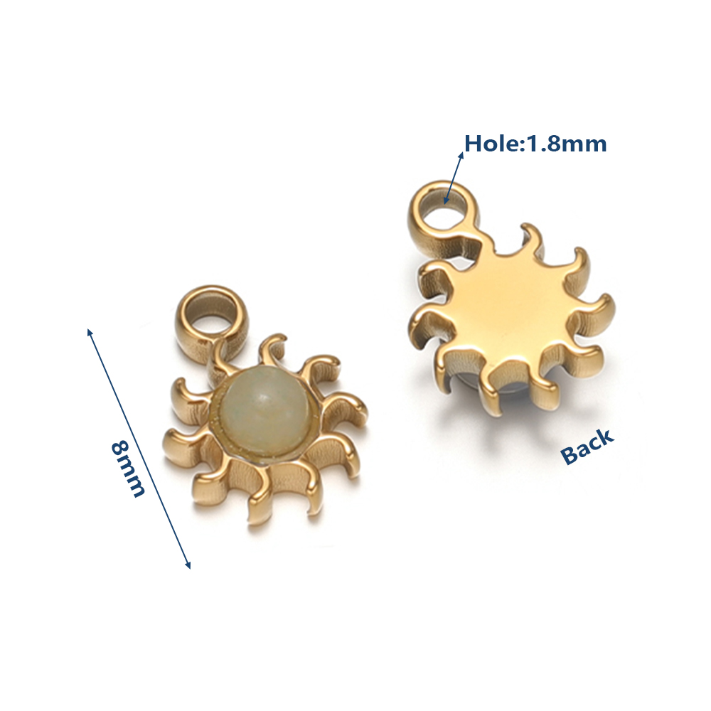 5 sztuk – zawieszki w kształci – Jewelry Making Gemstones recenzja i cena