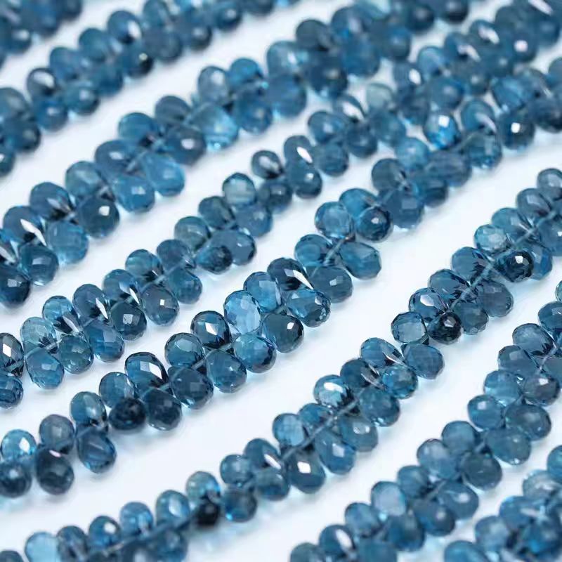 6A Londyński Topaz Niebieski,  – Jewelry Making London recenzja i cena