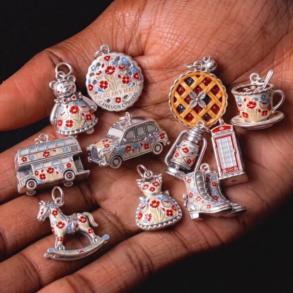 Miniaturowe zawieszki ze stali – Jewelry Making London recenzja i cena